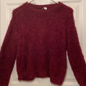 Fuzzy Long Sleeved Sweater